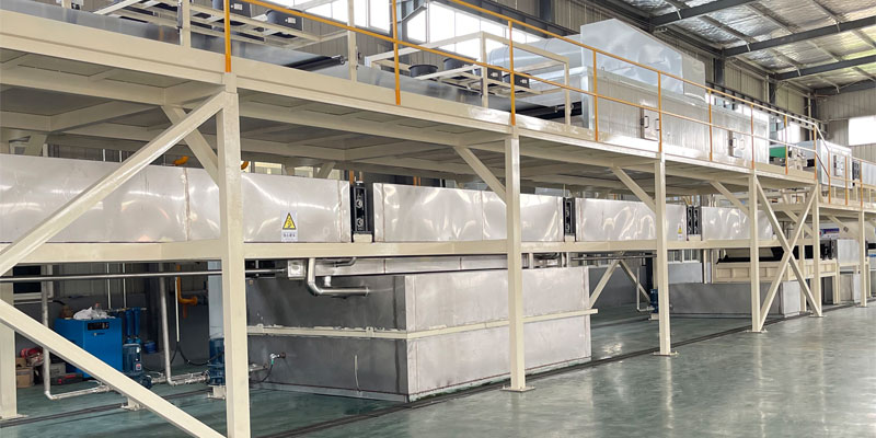 DOS oil coating line