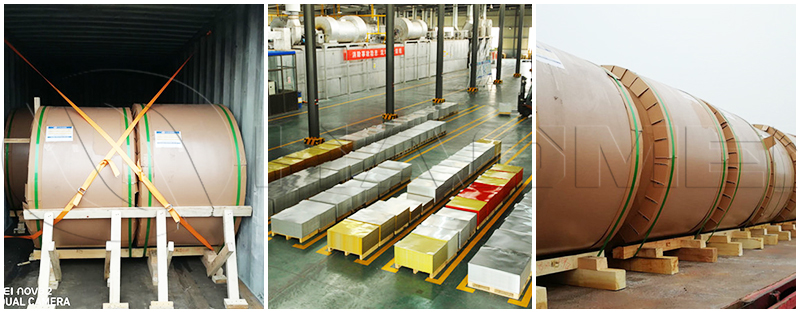 packaging of aluminum coils