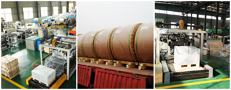 packaging of aluminum sheet coil
