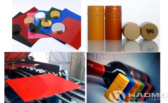 8011 Aluminum Sheet For Red Wine Bottle Caps